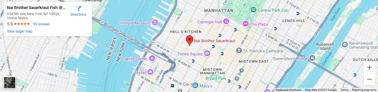 Location 654 9th Avenue, New York, NY 10036